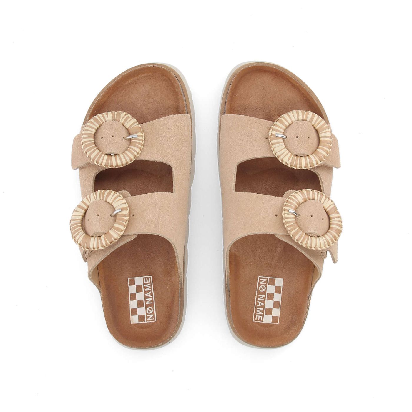 SANDY SLAP W - SUEDE - CAMEL